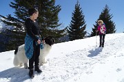 Salita di fine inverno a CA' E PASSO SAN MARCO con neve il 18 marzo 2016 - FOTOGALLERY"